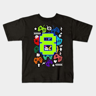 Kids 8Th Birthday Gamer It'S My Birthday 8 Kids T-Shirt